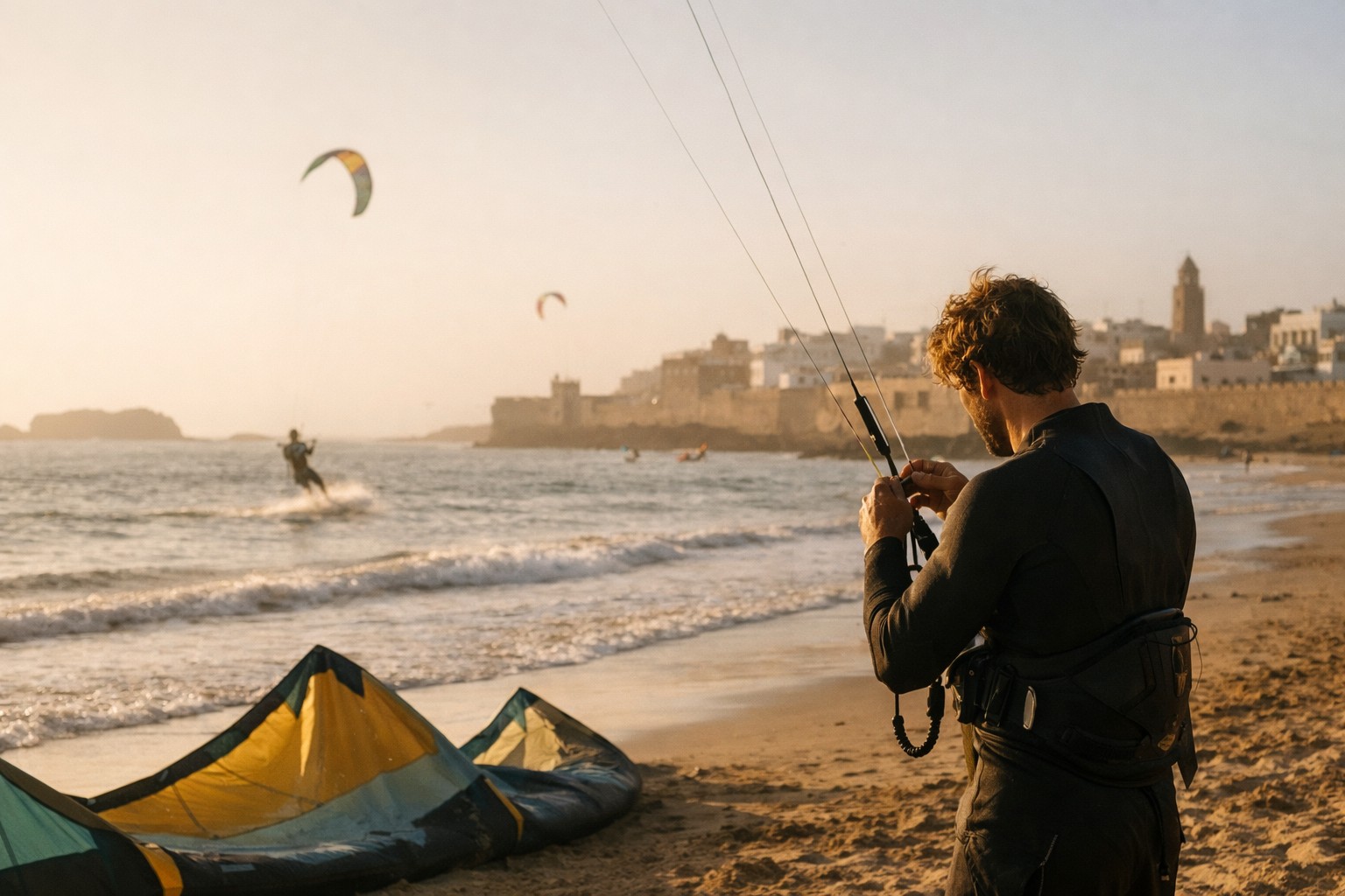 Kitesurf à Essaouira au Maroc guide visuel des spots écoles et séjours sur la côte atlantique