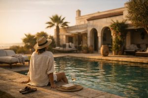 Location à Essaouira avec villa privée, piscine et services haut de gamme dans un cadre élégant au bord de l’Atlantique
